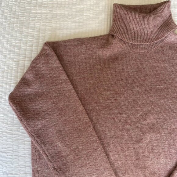 Garage Knit Pink Turtleneck - Picture 2 of 3